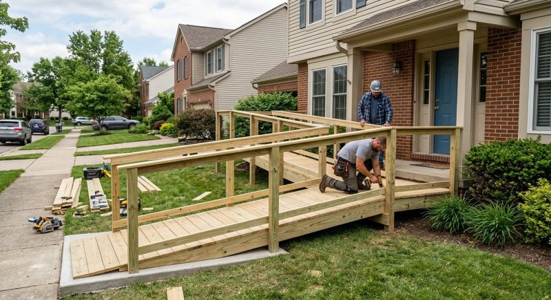 Accessible Ramp Installation in Wilmington, NC