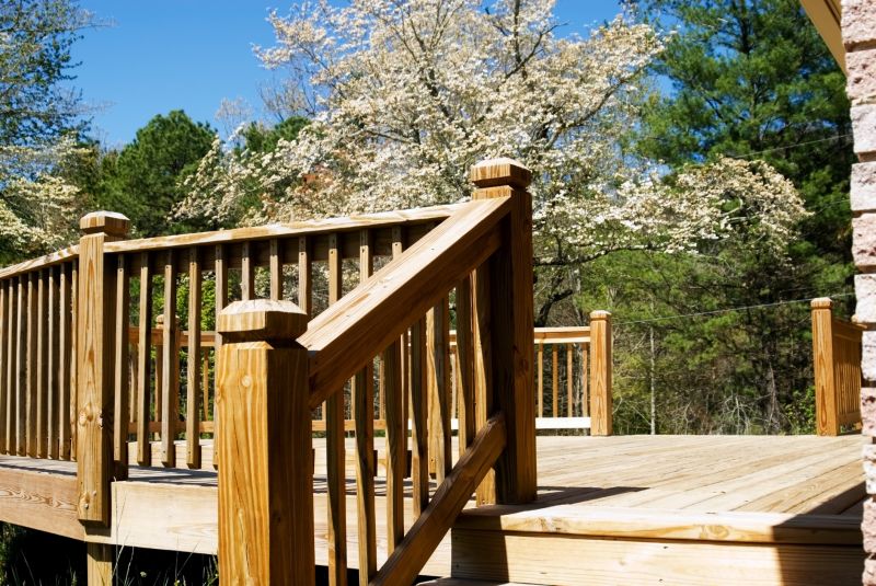 Redwood Deck Installation in Seattle, WA