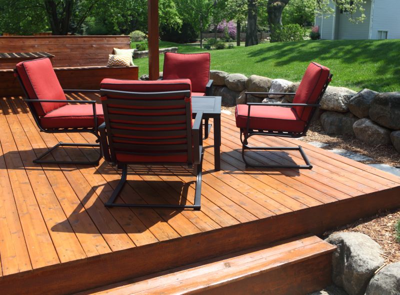 Cedar Deck Installation in Redmond, WA