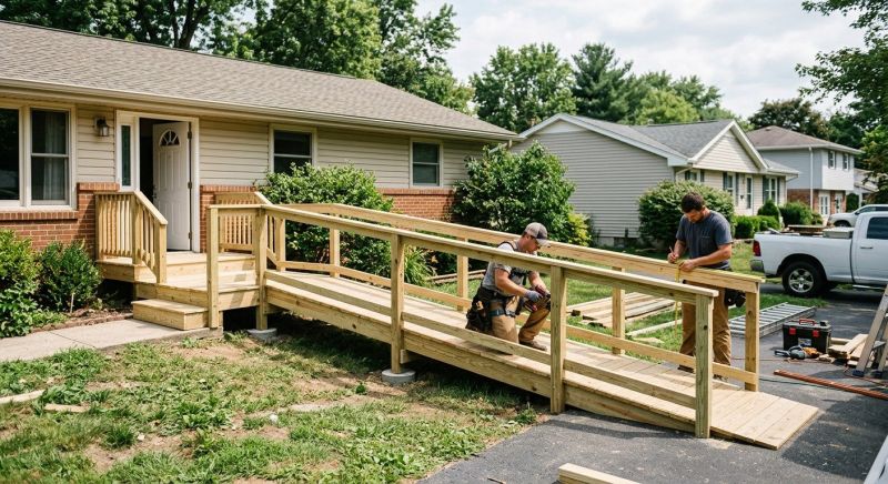 Church Ramp Installation in Conroe, TX