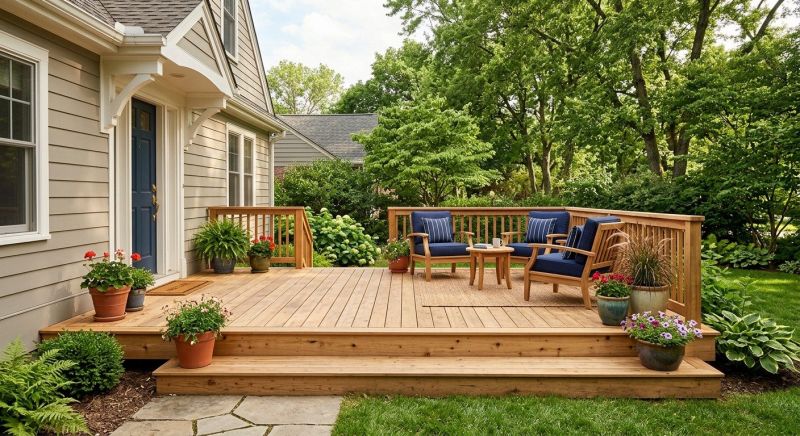Front Deck Construction in Norwalk, CT
