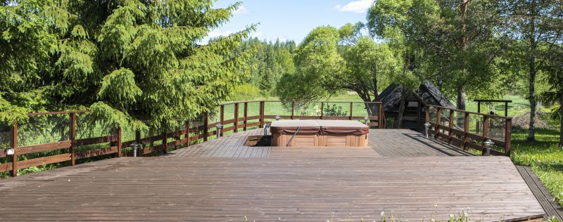 Hot Tub Deck Construction in Stamford, CT