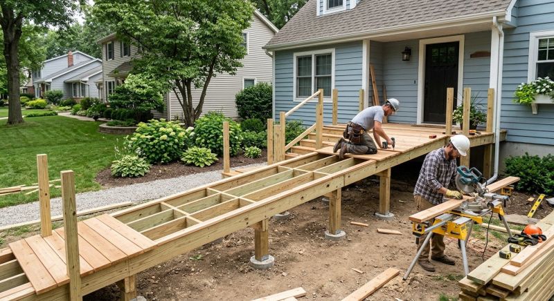 Stair Ramp Construction in Wilmington, NC