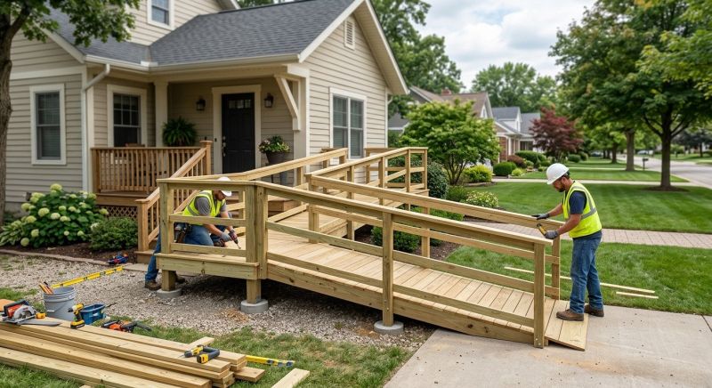 Wheelchair Ramp Construction in Wilmington, NC
