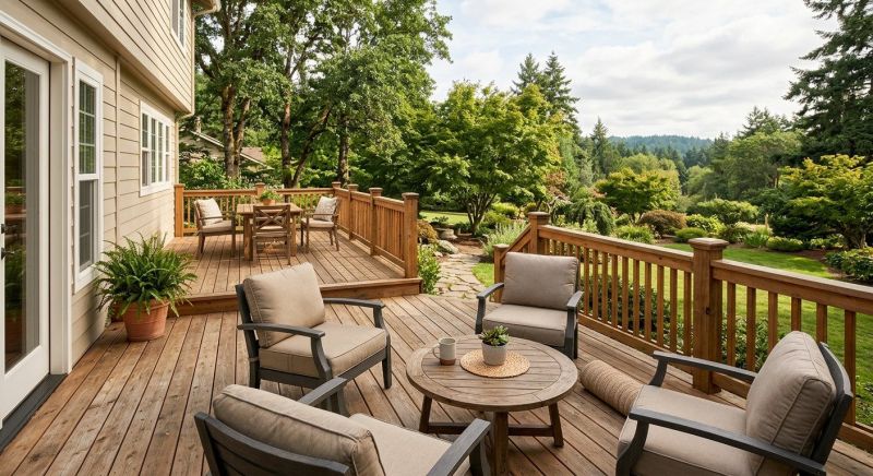 Wooden Veranda Construction in Seattle, WA